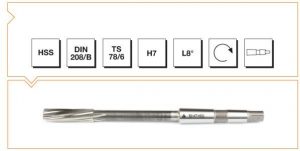 HSS DIN 208 Mors Konik Saplı Makina Raybası