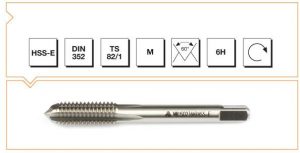 HSS - E DIN 352 Metrik Normal Vidalı Kılavuz - Son