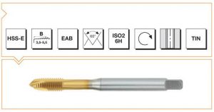 HSS-E DIN - 371 -376 ÇELİK Eğik Ağız Bilemeli