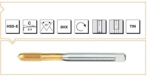 HSS-E DIN - 371 ÇELİK 40° Düz Kanallı