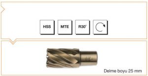 HSS MTE Normu Magnetik Matkap - KISA