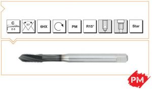 PM DIN - 371 H SPEED 15° Helis Kanallı